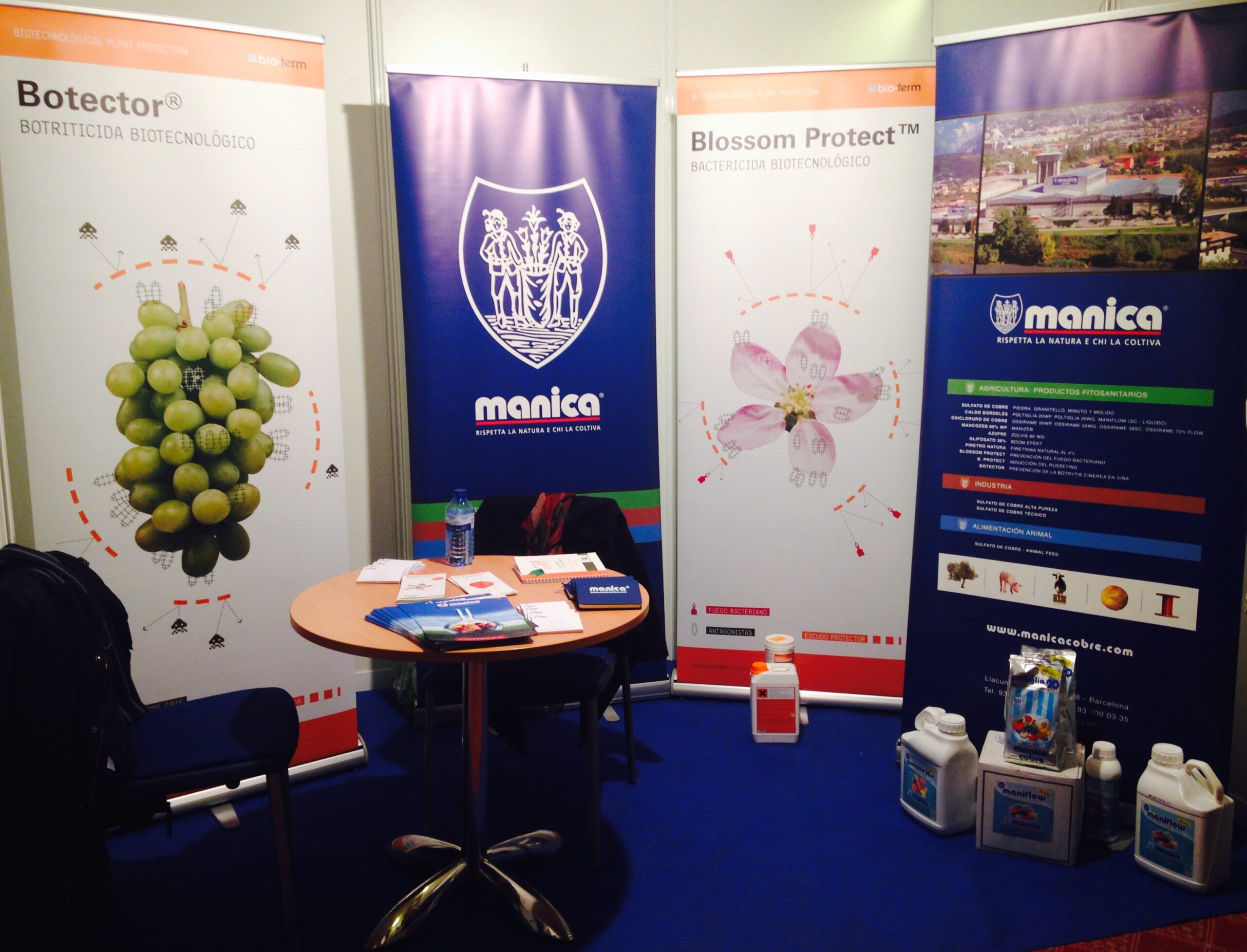 Manica Cobre presente en el 13º Symposium de Sanidad Vegetal de Sevilla y avance del primer trimestre 2015