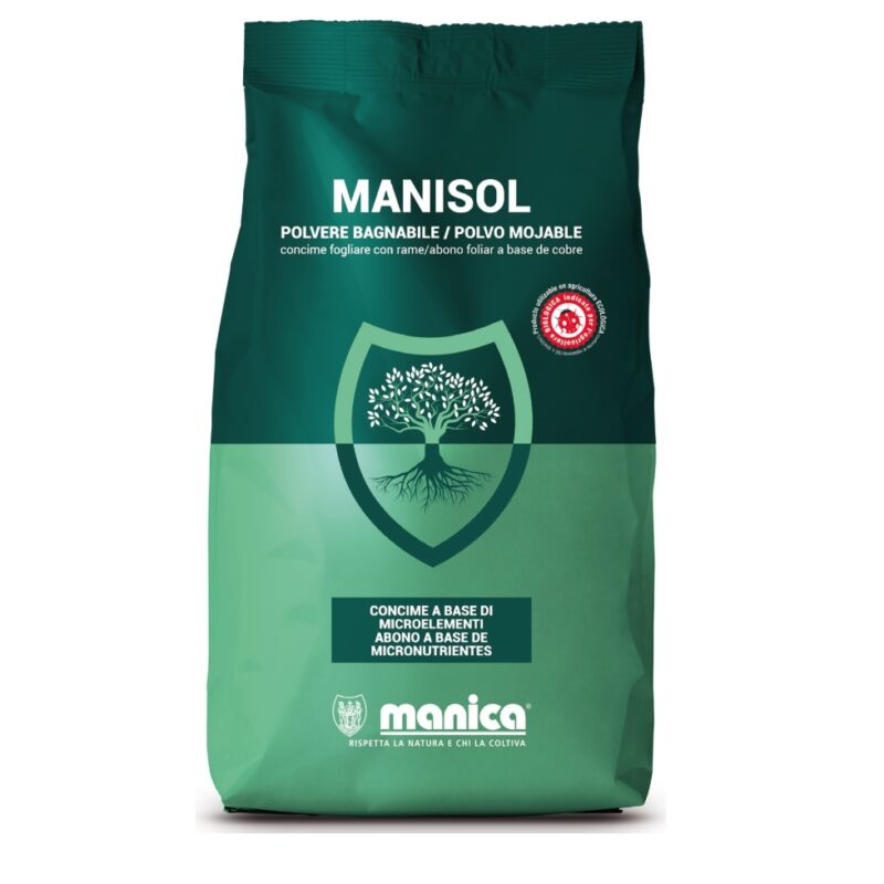 MANISOL: nuevo nombre del abono foliar de grandes prestaciones de Manica - Manica Cobre