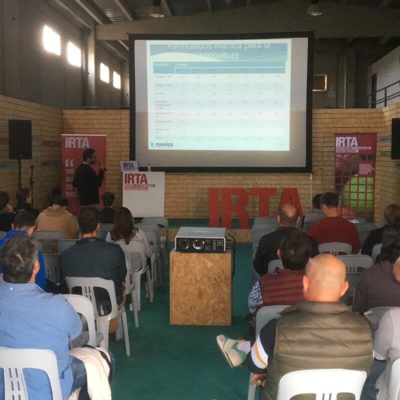 Manica asiste a Jornada Frutícola en Mollerusa 2018 - Manica Cobre