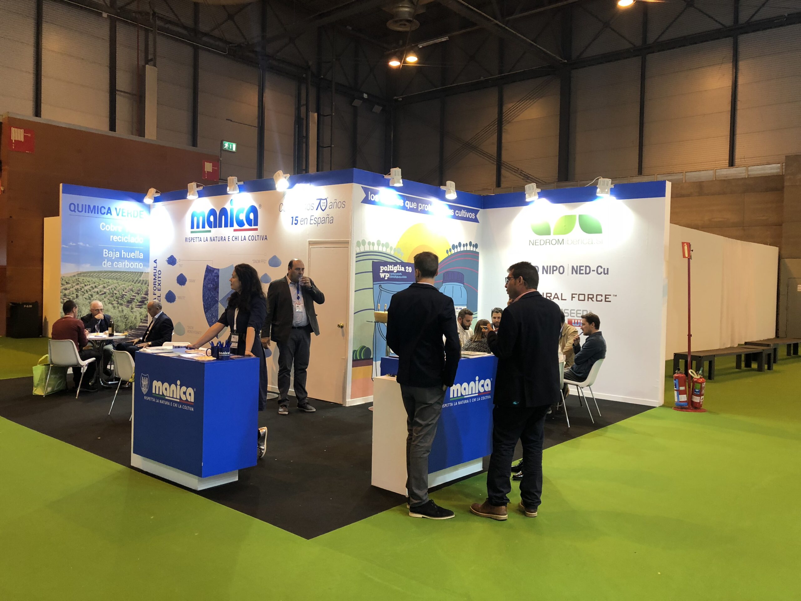 El stand de Manica, presente en Fruit Attraction 2018