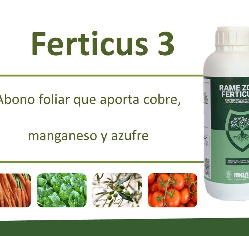 Ferticus 3, nueva incorporación en la línea Ferticus - Manica Cobre