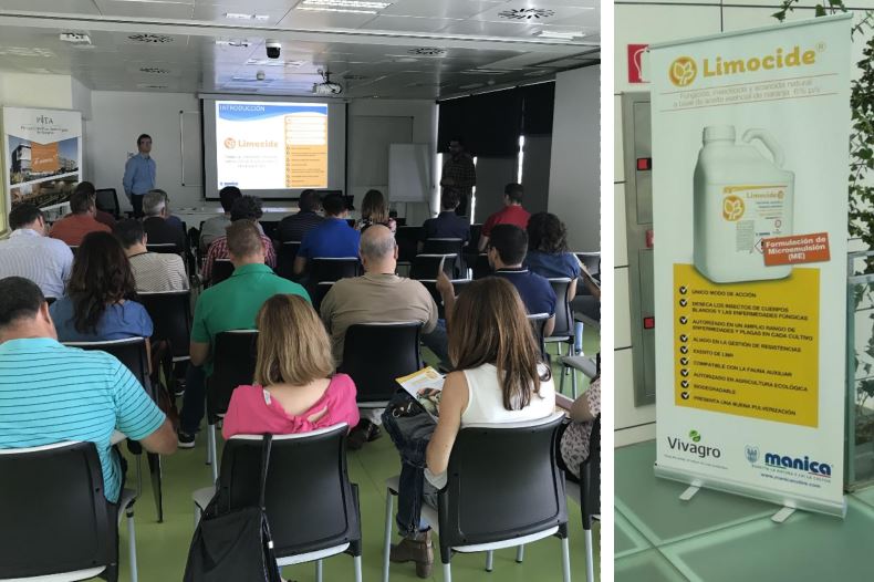 Presentación de LIMOCIDE a técnicos y agricultores en Almería