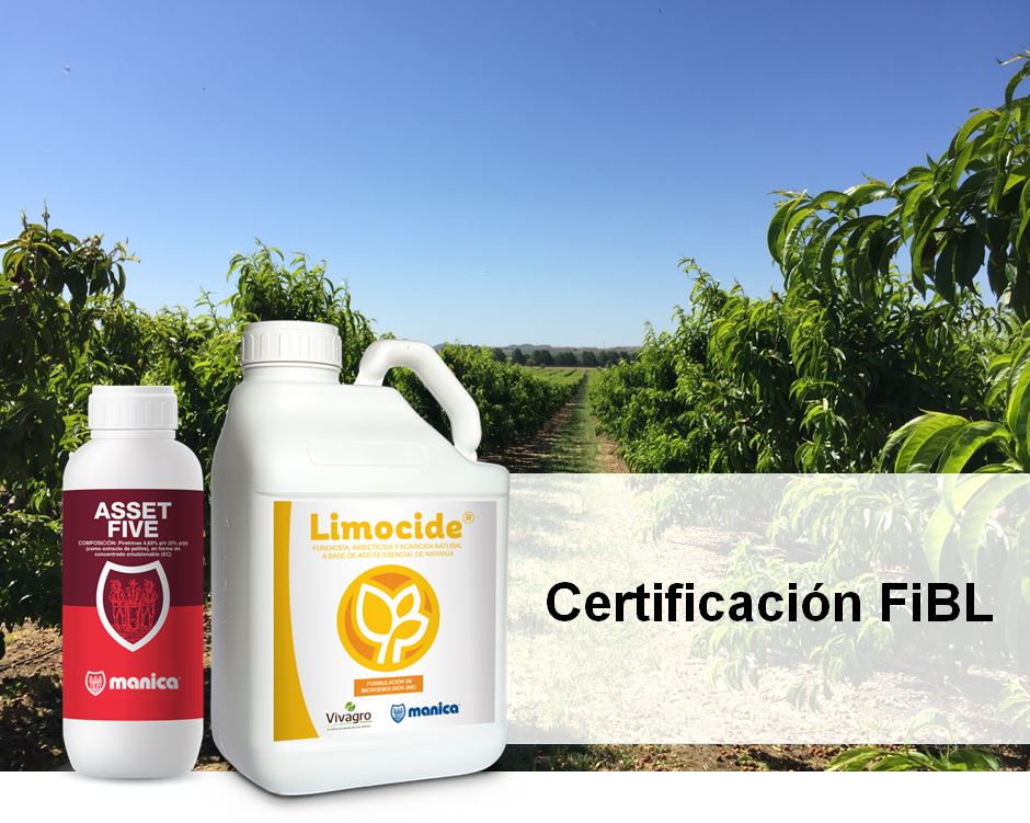 LIMOCIDE y ASSET FIVE obtienen la certificación FiBL