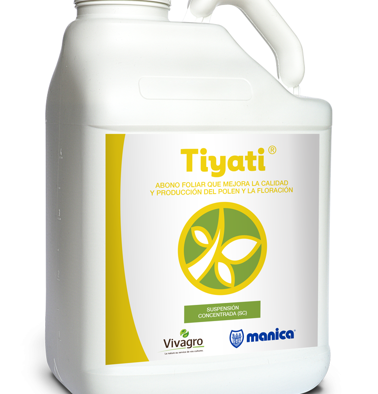 Tiyati, bioestimulante foliar que mejora la floración, polinización, fecundación y calidad de los frutos - Manica Cobre