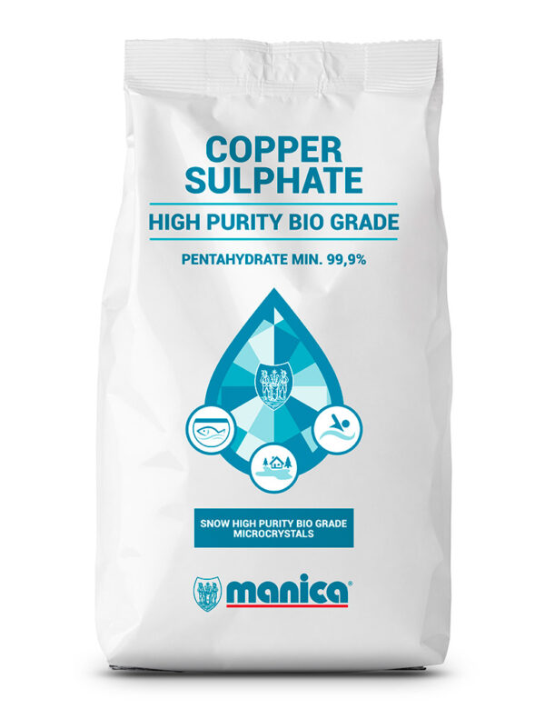 Sulfato de Cobre Alta Pureza Bio Grade
